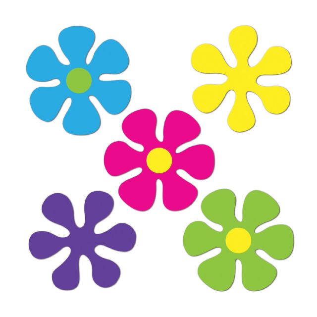 Groovy Flowers Clip Art - Cliparts.co