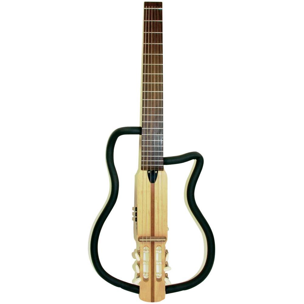 Steel-string acoustic guitar Tenayo Western-Silent-Guitar 4/4 Ecru ...