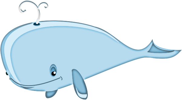 Cartoon Humpback Whale - Cliparts.co