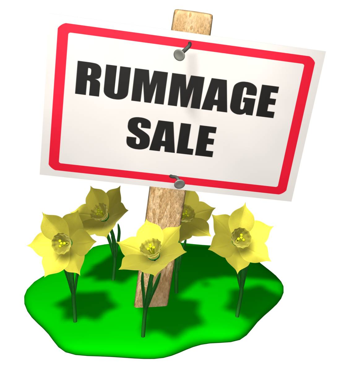 Images For > Rummage Sale Clip Art