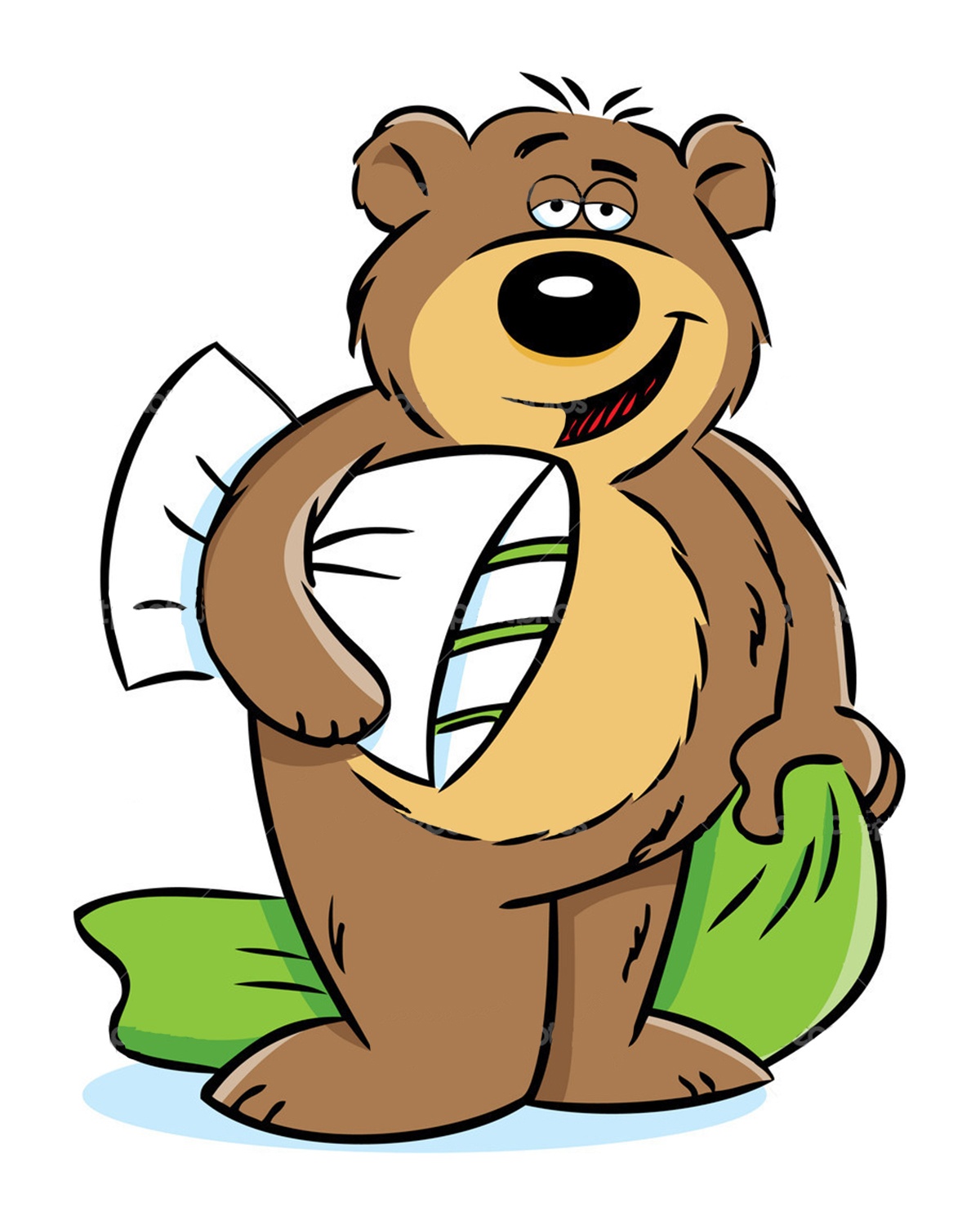 Cartoon Brown Bear - Cliparts.co