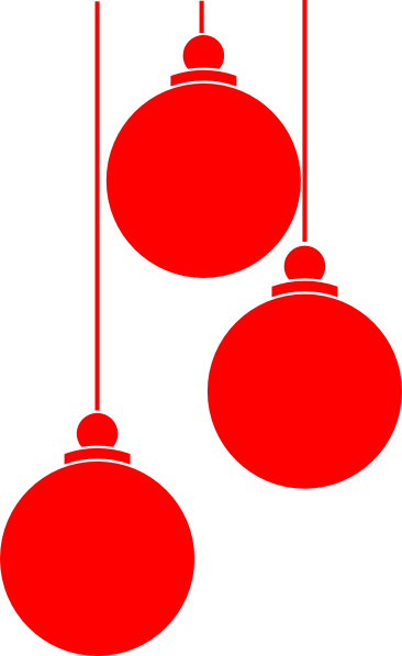 Christmas Ornaments clip art – vector clip art online, royalty ...