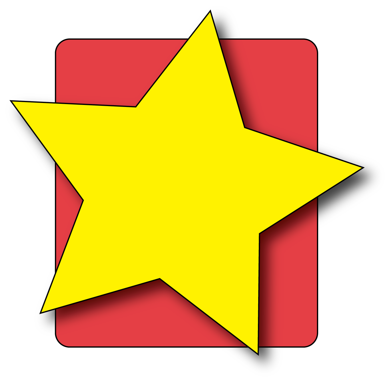 free clipart hollywood star - photo #2