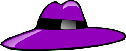 Purple Hat clip art - Download free Other vectors