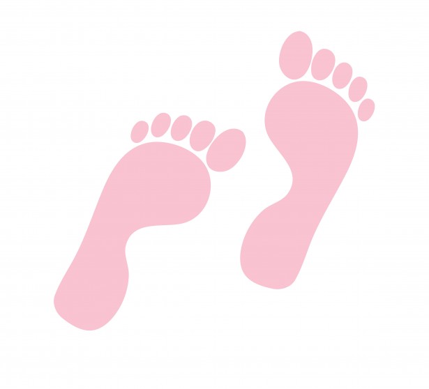 Footprints Pink Clipart Free Stock Photo - Public Domain Pictures