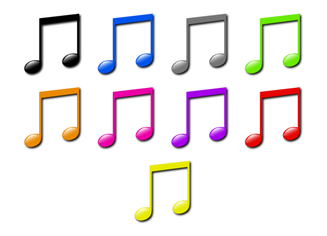 Free Musical Notes Graphics
