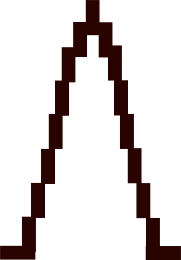 Silhouette of a Skyscraper - vector Clip Art