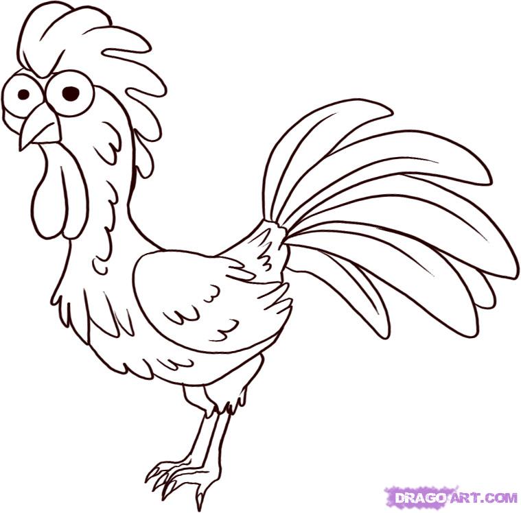 Cartoon Rooster Head Images & Pictures - Becuo