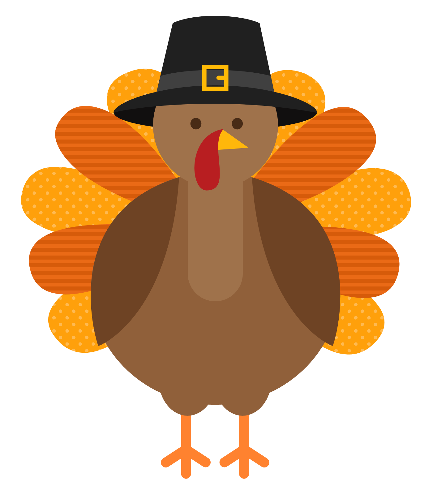 Pix For > Cute Thanksgiving Turkey Clip Art