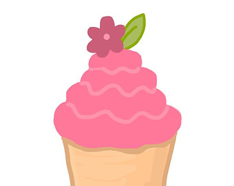 Popular items for pink cupcake art on Etsy