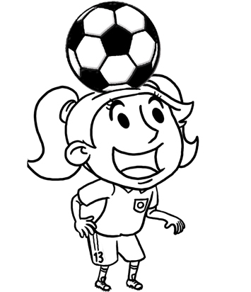 Soccer Girl. | Our Family StickUs