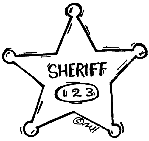 Sheriff Star Clip Art - ClipArt Best