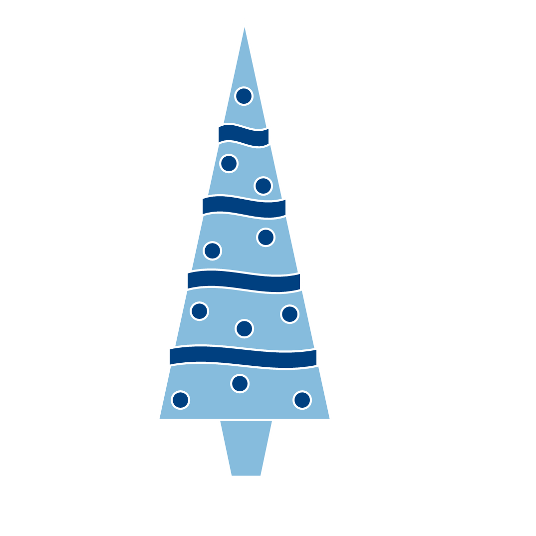 Free Clipart N Images: Free Blue Christmas Tree Clipart