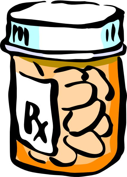 Medicine Bottle clip art - vector clip art online, royalty free ...