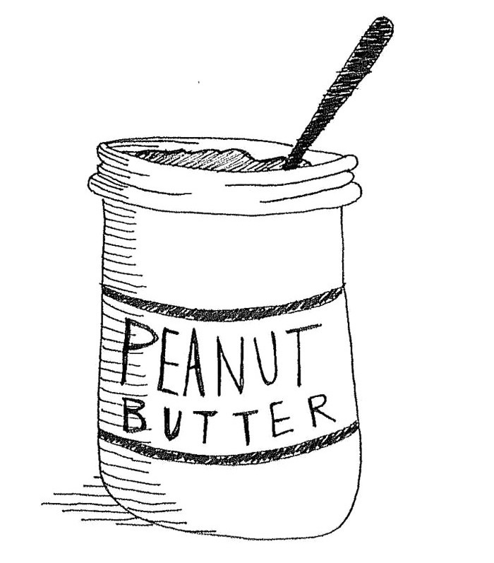 Peanut Butter And Jelly Coloring Pages