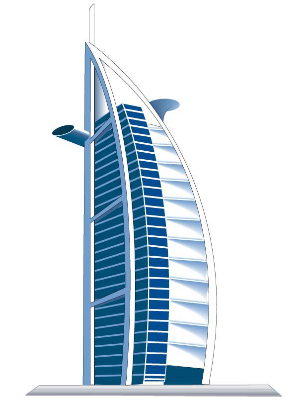 Dubai Towers by Phoenix Eulogy