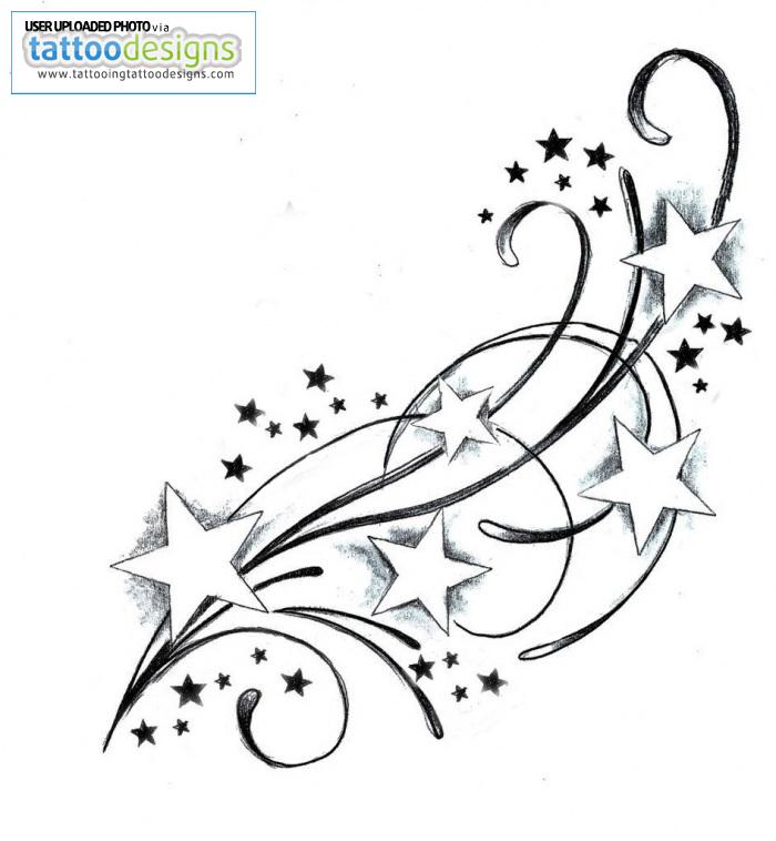 Tattoo Stars By Dianigonzalez Image | Tattooing Tattoo Designs