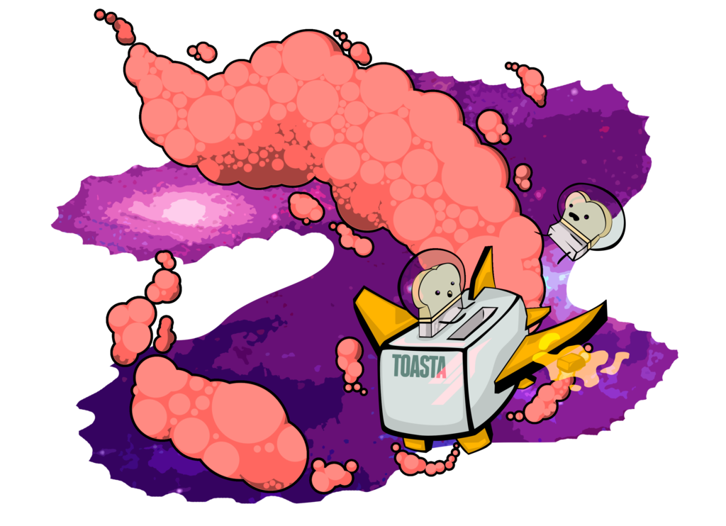 POINTCOMMISSION: Toaster Rocket! by Ravenide on deviantART