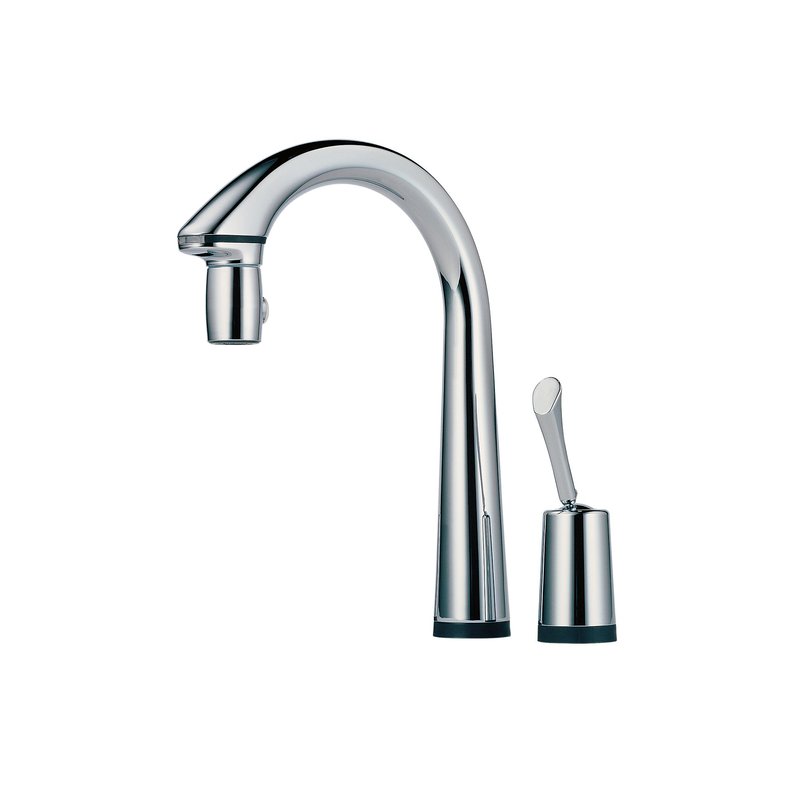 Brizo 64900 Kitchen Faucet Single Handle with Pull-Down Spray ...