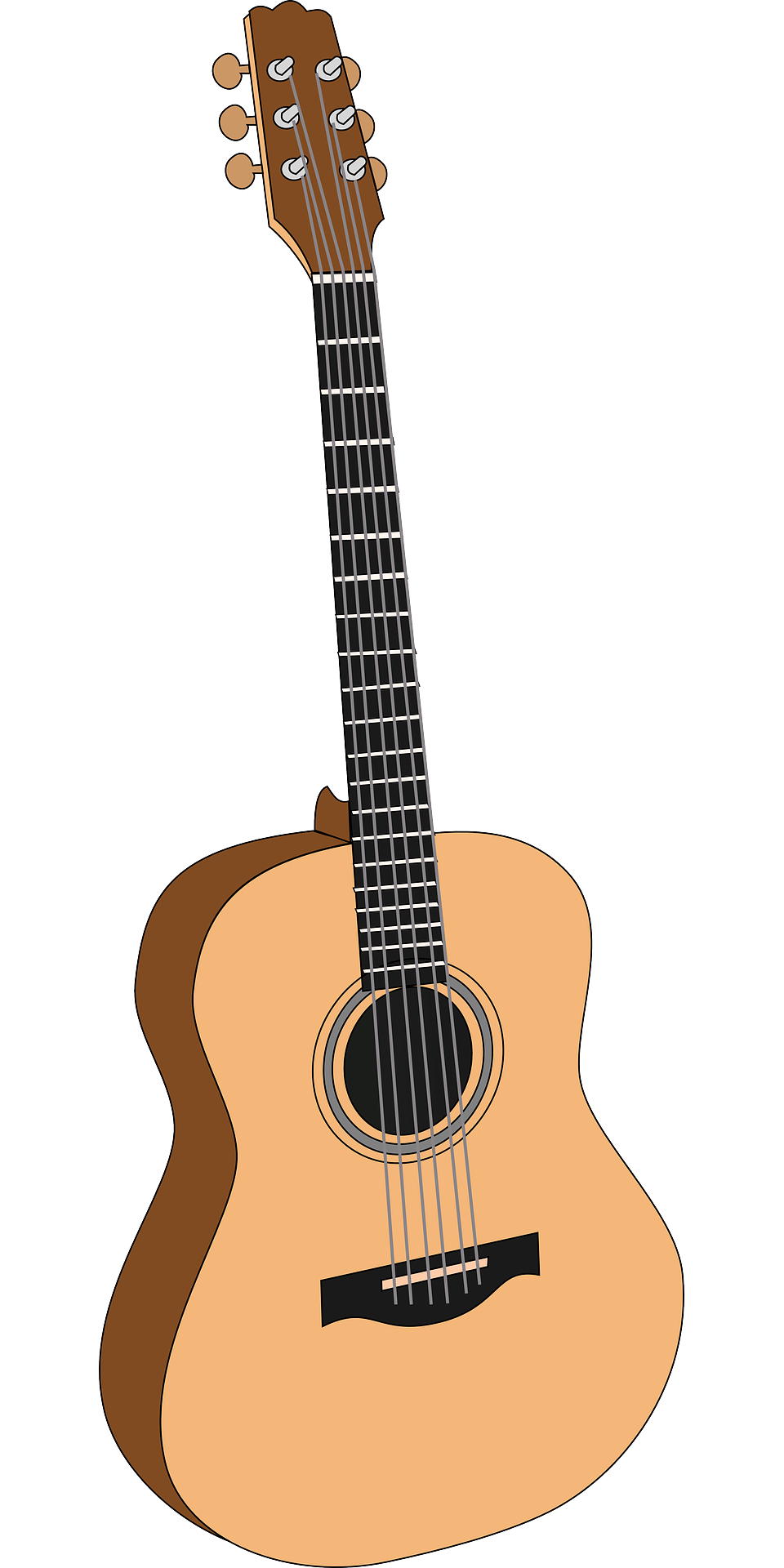 musical instrument,brown guitar vector | Free PSD,Vector,Icons