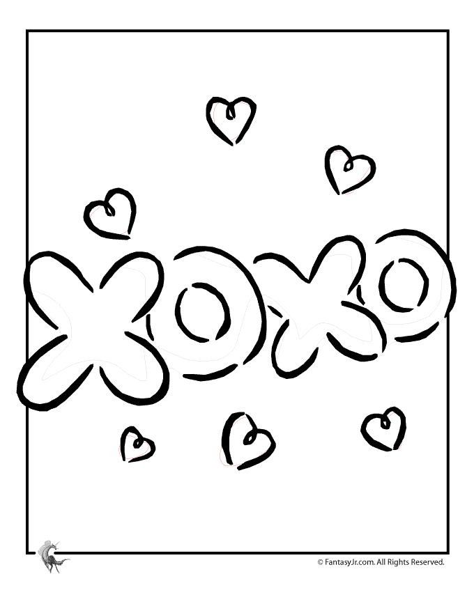 kiss hug Colouring Pages (page 2)