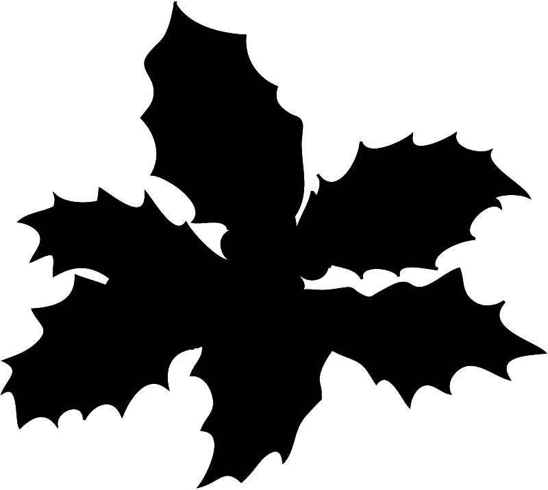 leaf silhouette clip art - photo #42