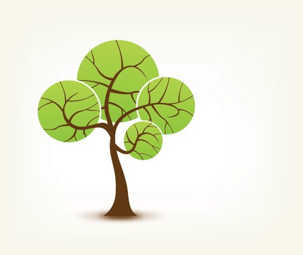 Trees and Landscapes Vector Graphics at DryIcons.com