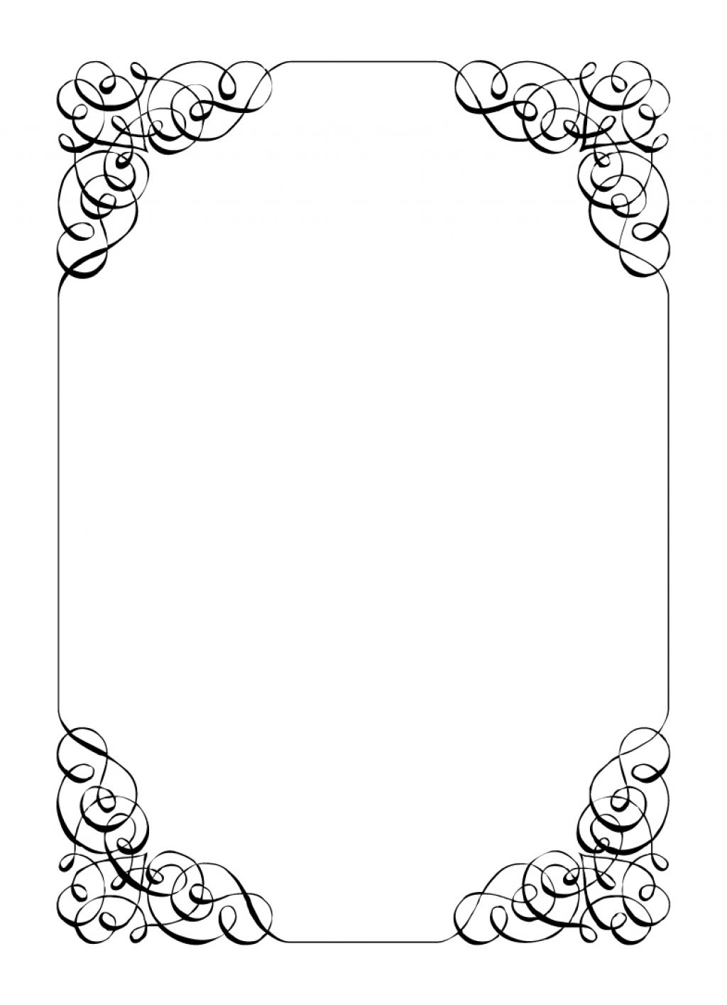 clip art wedding invitation borders - photo #18