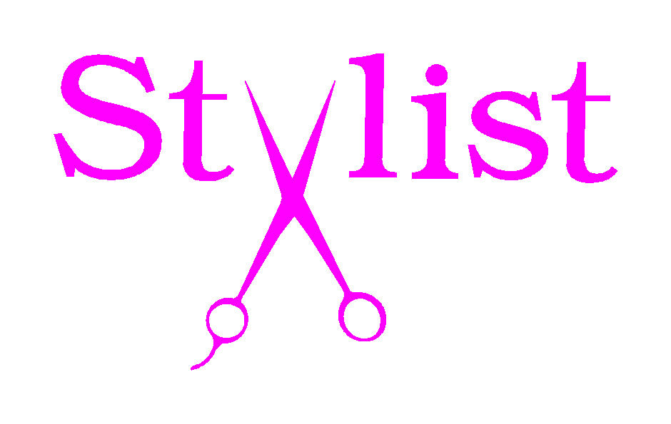 Skull Scissors Hairdresser Stylist Decal Sticker beauty salon pink ...