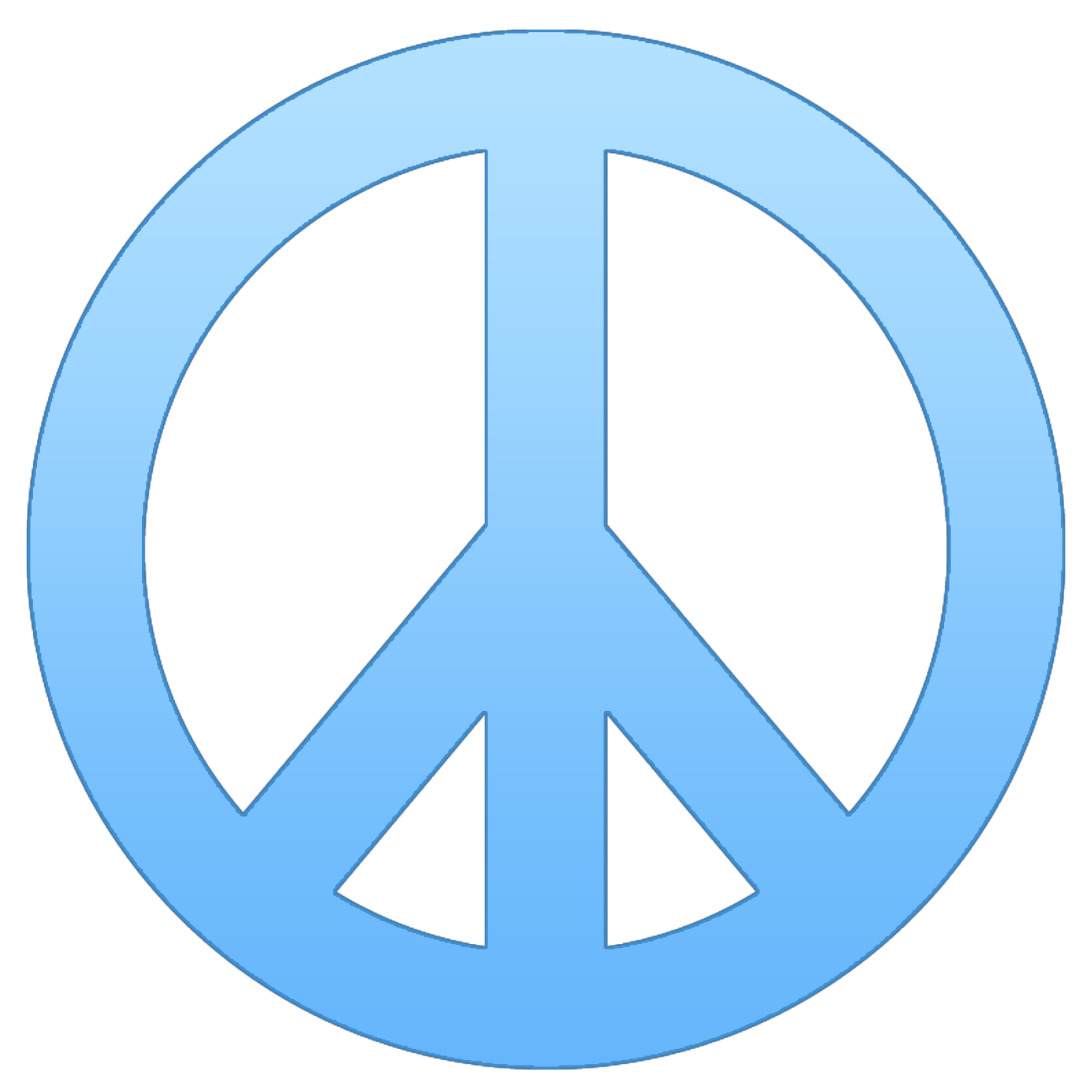 Peace Sign Template - ClipArt Best