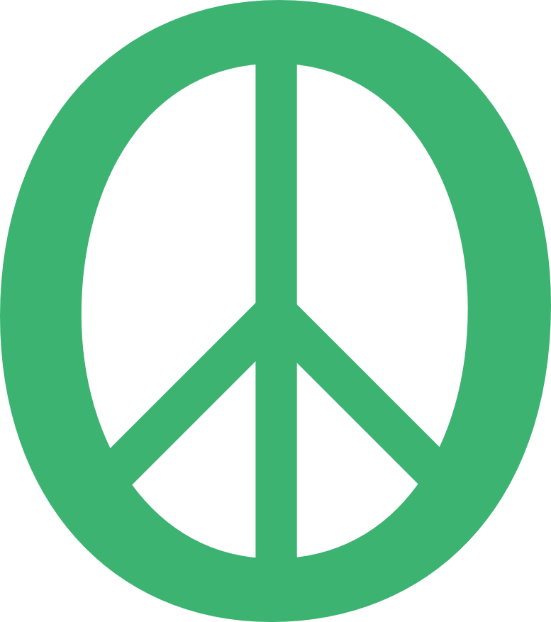 Green Peace Symbol 11 dweeb peacesymbol.org Peace Symbol Peace ...