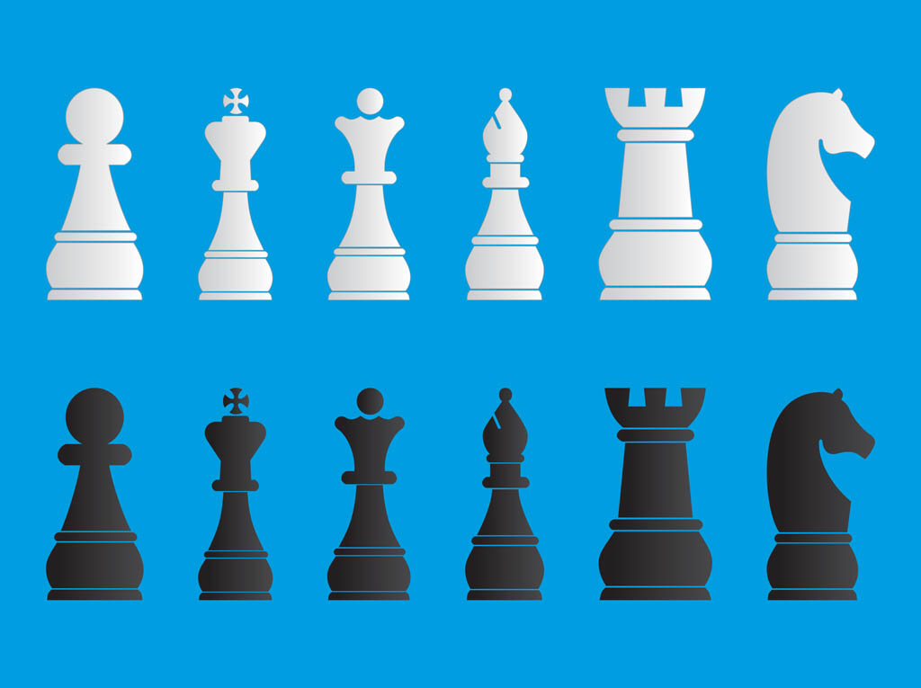 Free Chess pieces Vectors
