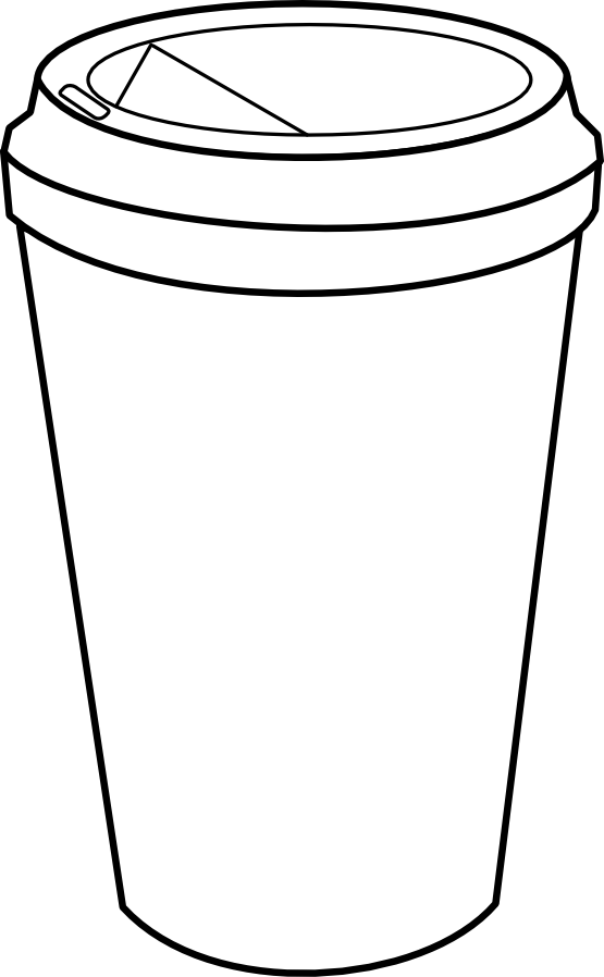 Coffee Clipart Black And White
