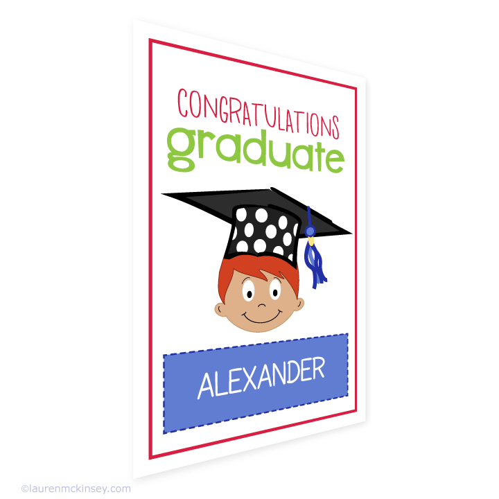 complete collection{little boy graduate with red hair} | Lauren ...
