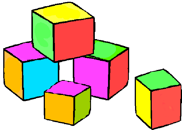 Toy Blocks Clip Art - ClipArt Best