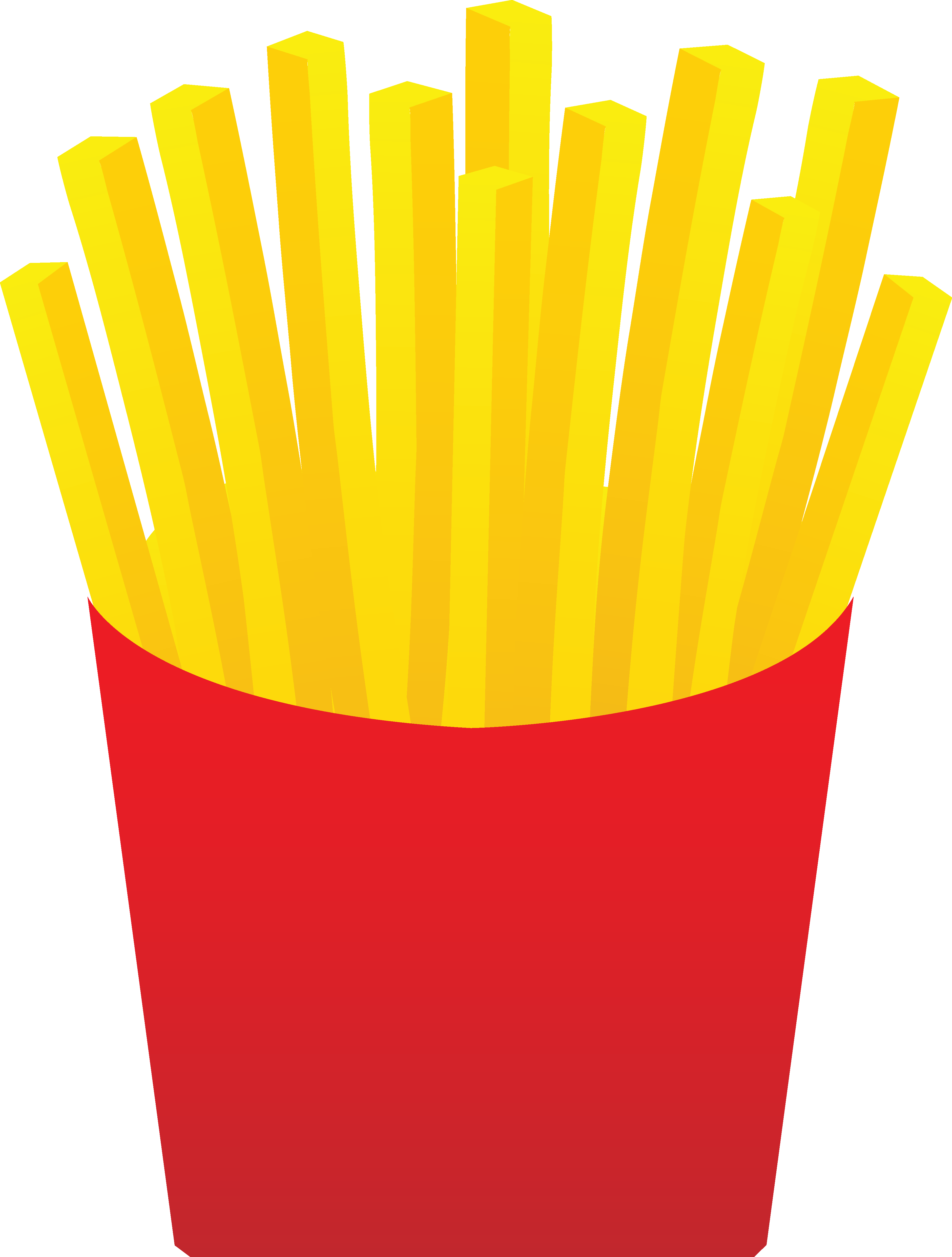 Fast Food French Fries - Free Clip Art