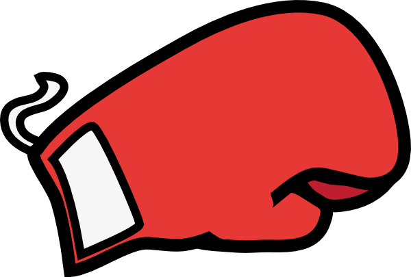 Boxing Glove clip art - vector clip art online, royalty free ...
