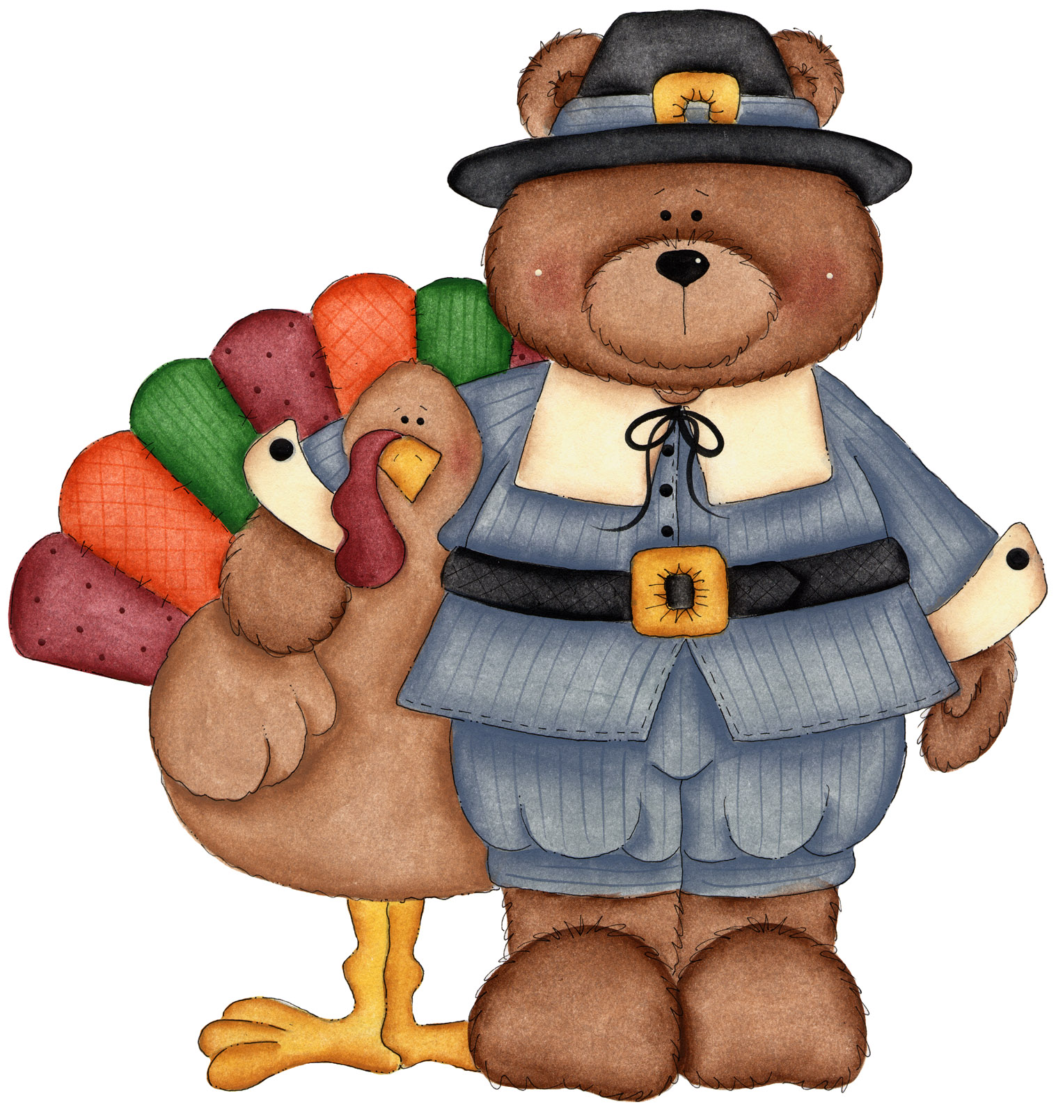 Images For > Cute Turkey Clip Art