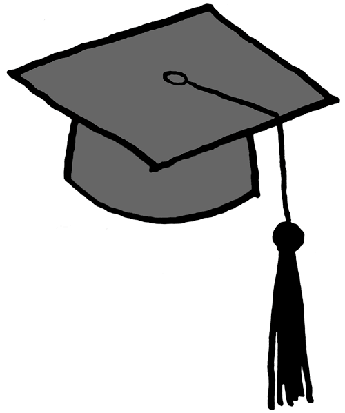 Pictures Of Graduation Hats - ClipArt Best