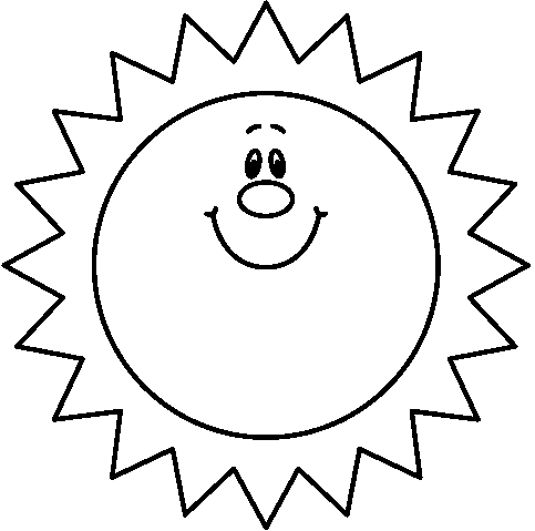 Sun Clipart Black And White | Clipart Panda - Free Clipart Images