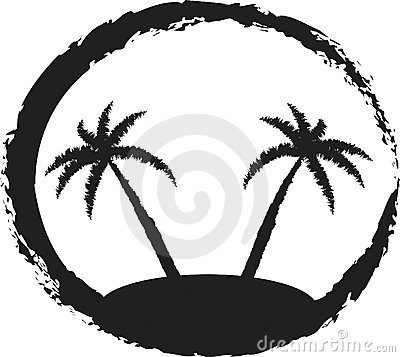 Palm Tree Clipart Black And White | Clipart Panda - Free Clipart ...