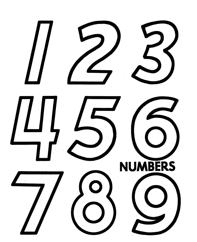 Pictxeer » Search Results » Large Printable Numbers