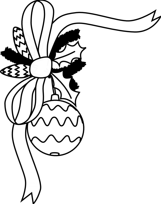 Christmas Pictures Clip Art Black And White Hd - Free Clip Art