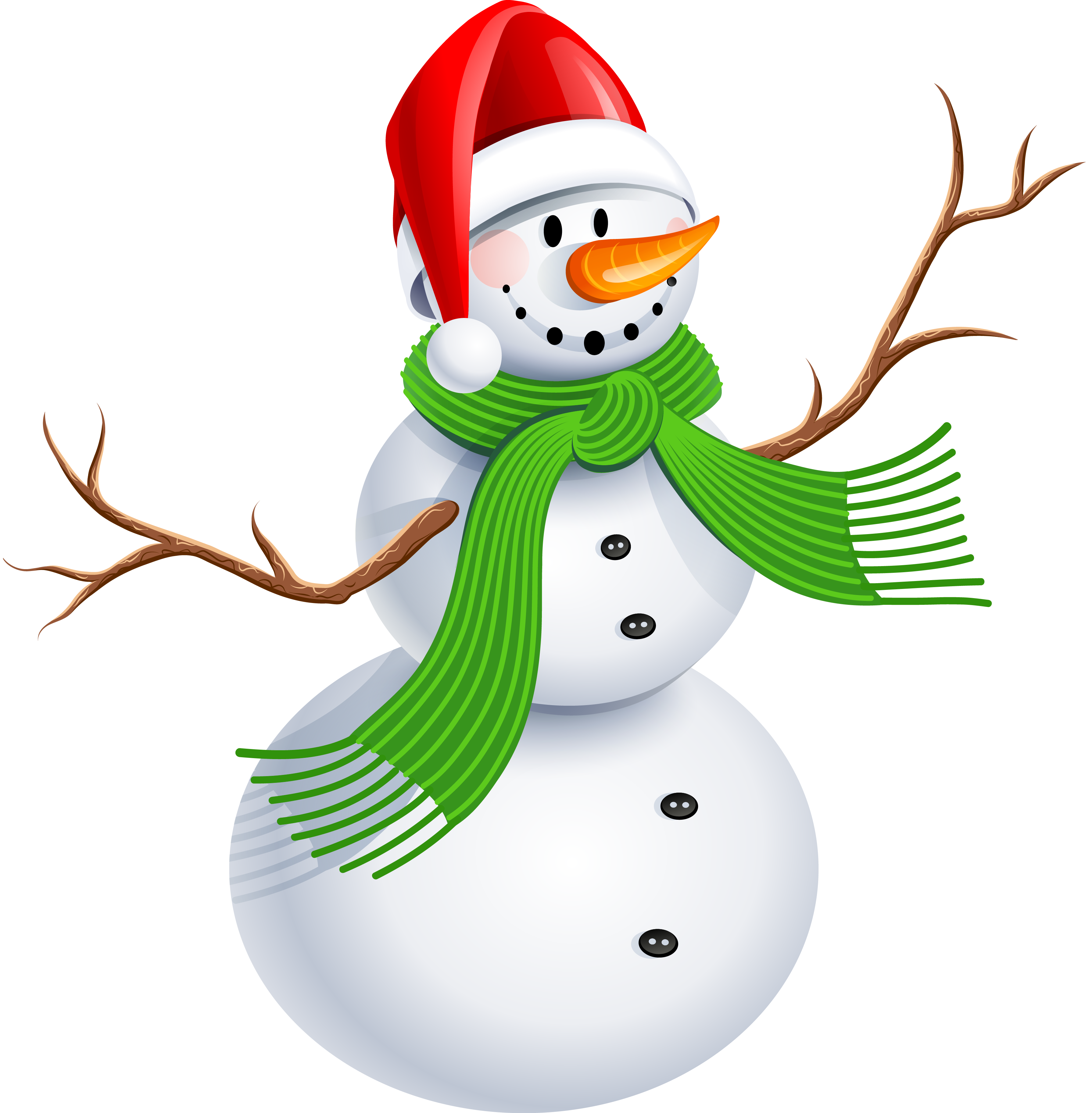 christmas snowman clipart - photo #1