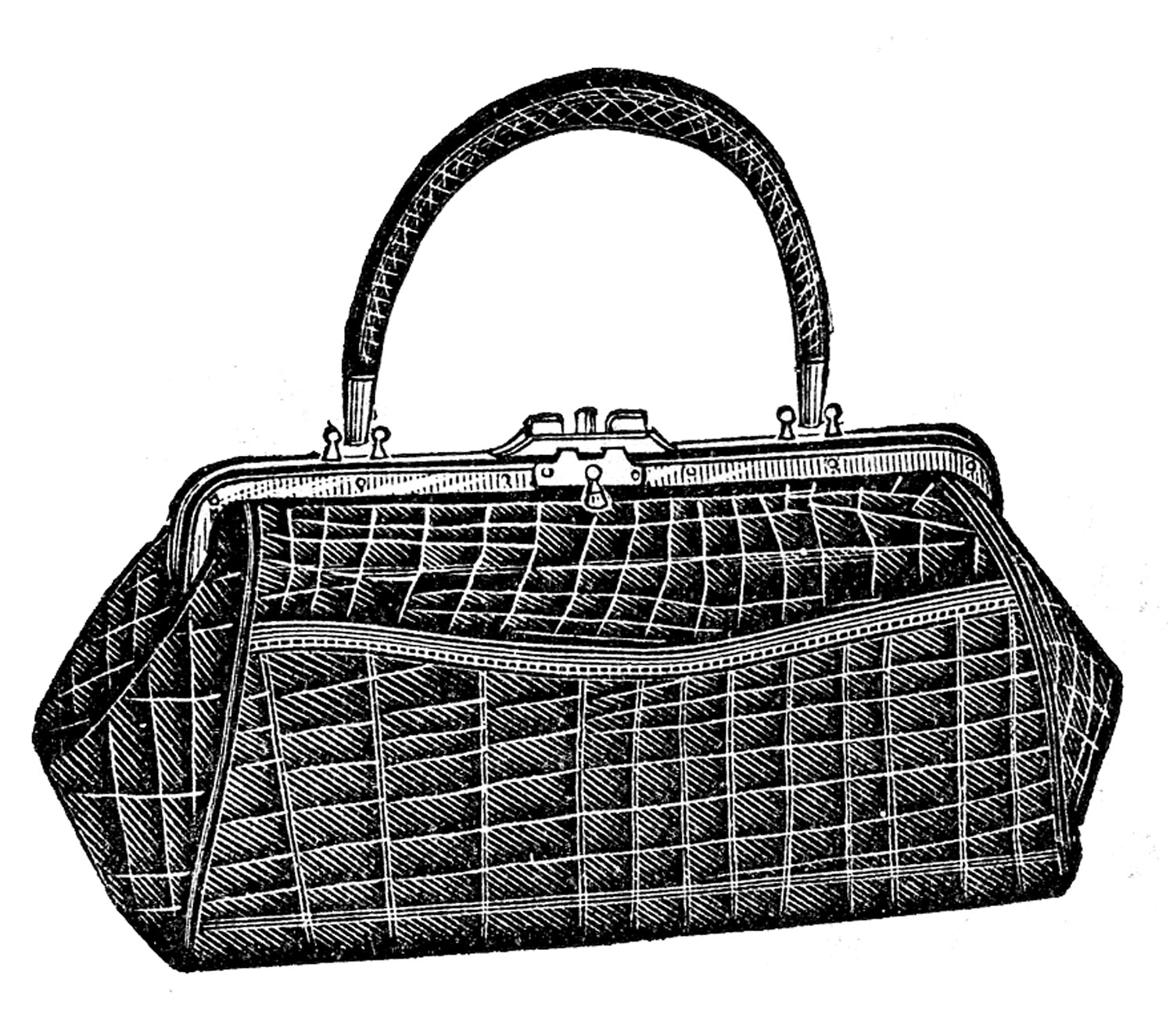Trends For > Purse Clip Art Black And White - Cliparts.co