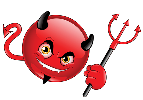 Facebook Devil Smiley - Facebook Symbols and Chat Emoticons