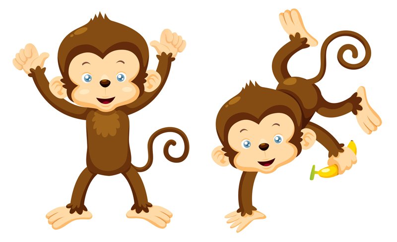 Hanging Monkey Cartoon | Clipart Panda - Free Clipart Images