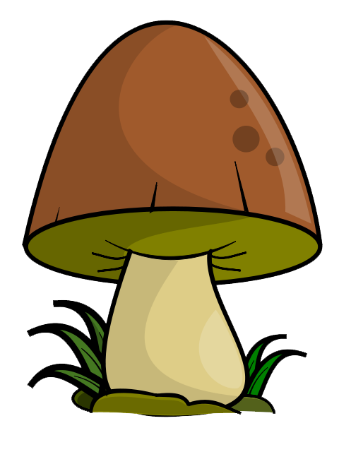 cute mushroom clipart - photo #22