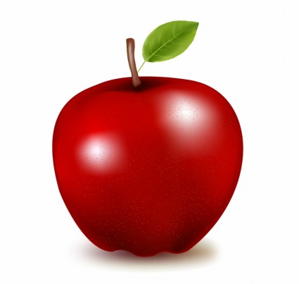Red Apple Vector misc - Free vector for free download