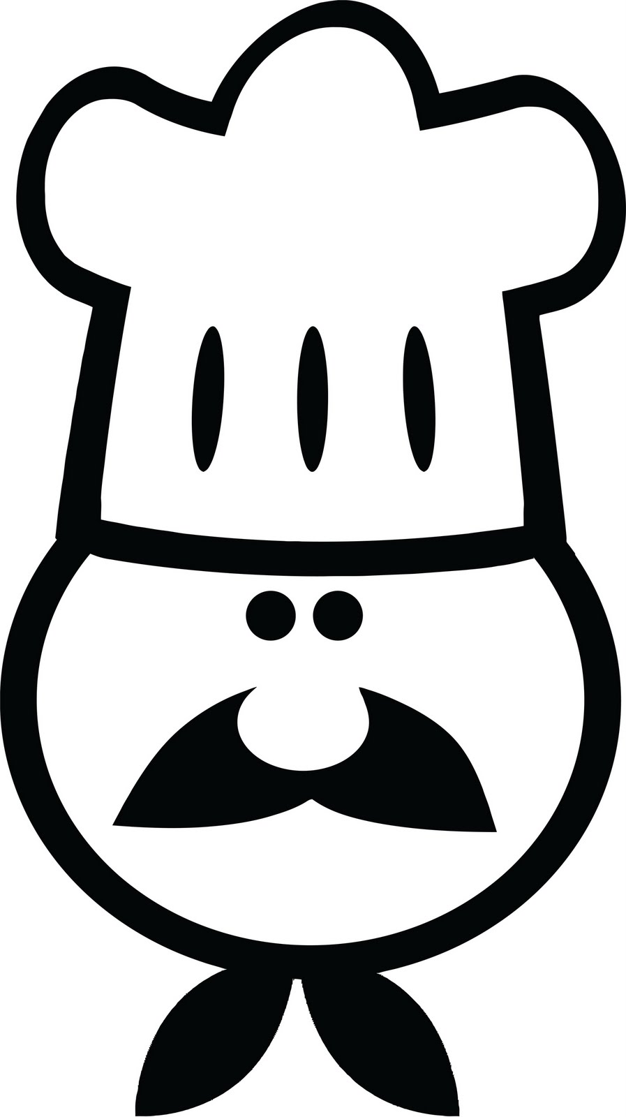 Images For > Black Chef Hat Clip Art